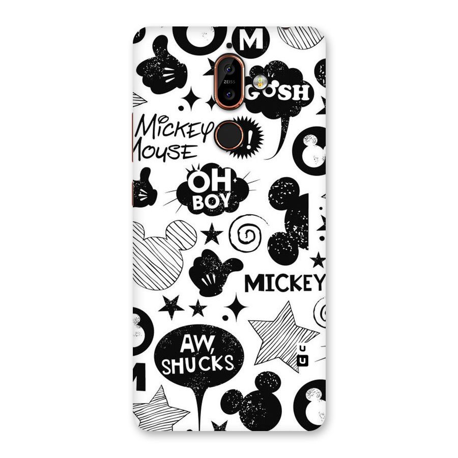 Oh Boy Design Back Case for Nokia 7 Plus