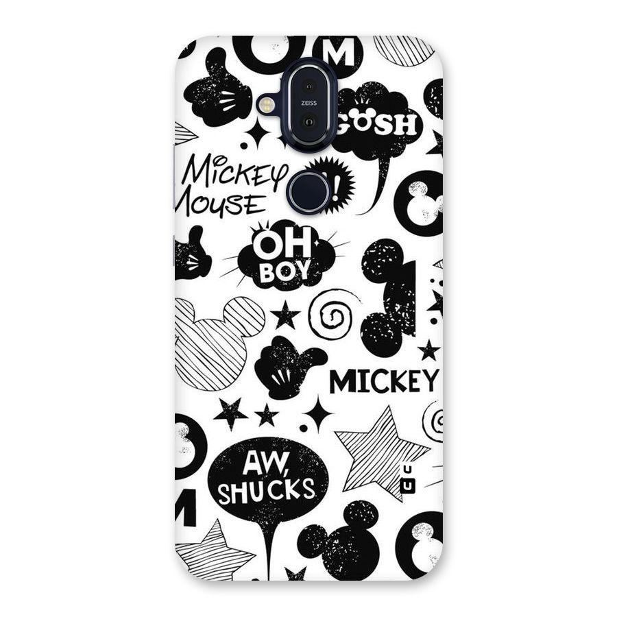 Oh Boy Design Back Case for Nokia 8.1