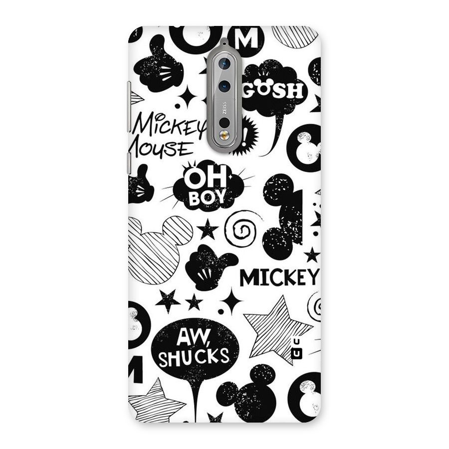 Oh Boy Design Back Case for Nokia 8