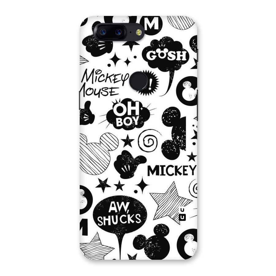 Oh Boy Design Back Case for OnePlus 5T