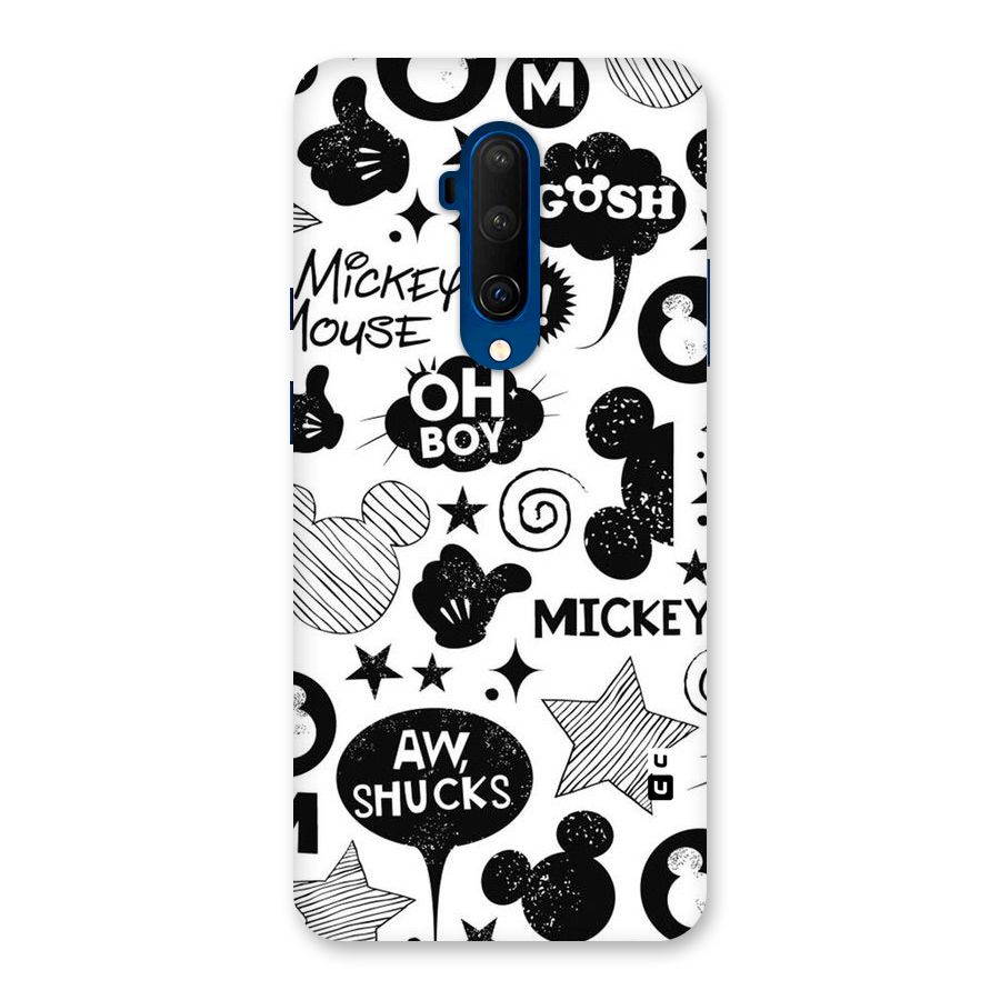 Oh Boy Design Back Case for OnePlus 7T Pro
