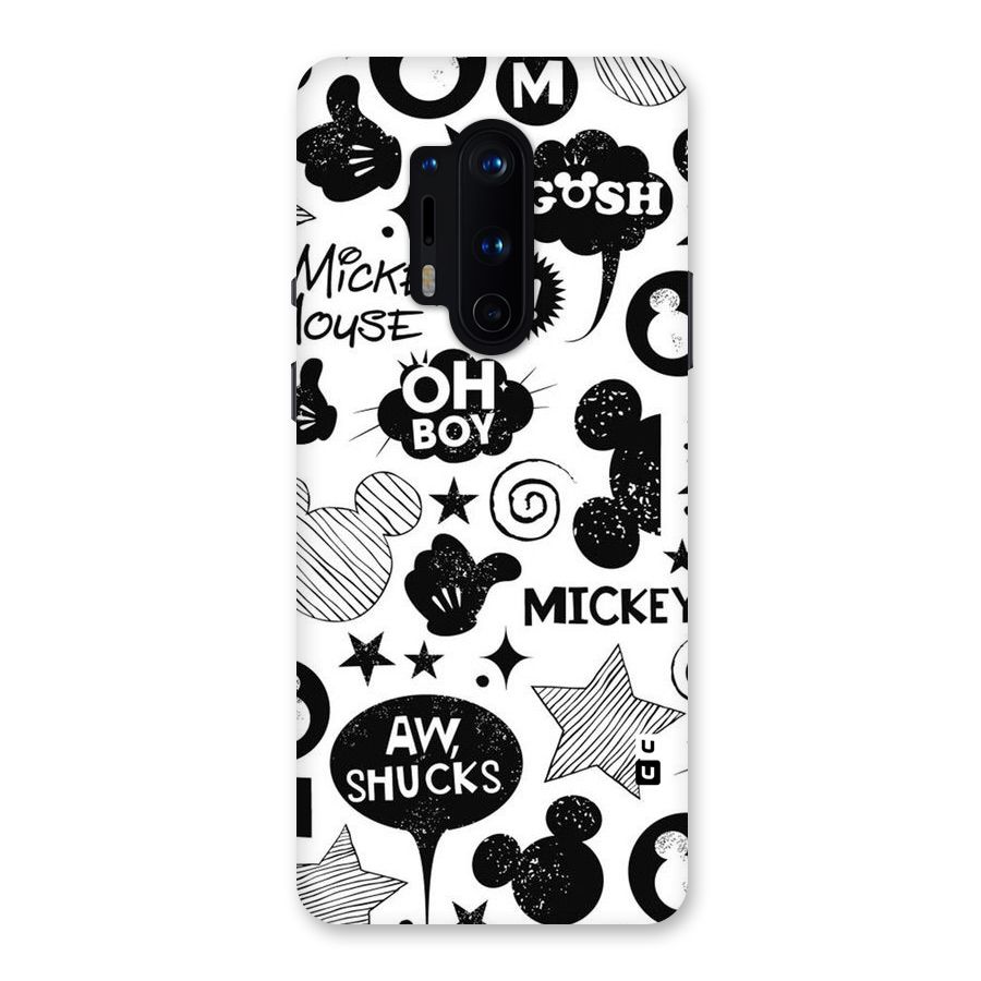 Oh Boy Design Back Case for OnePlus 8 Pro