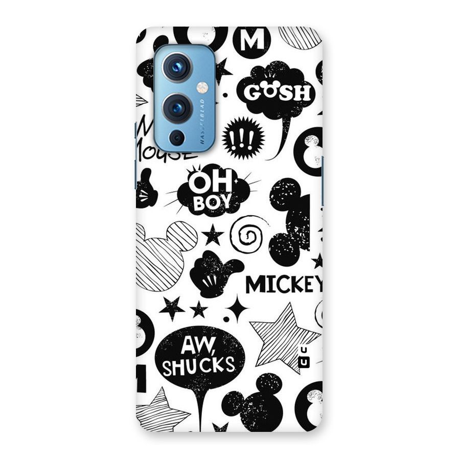 Oh Boy Design Back Case for OnePlus 9