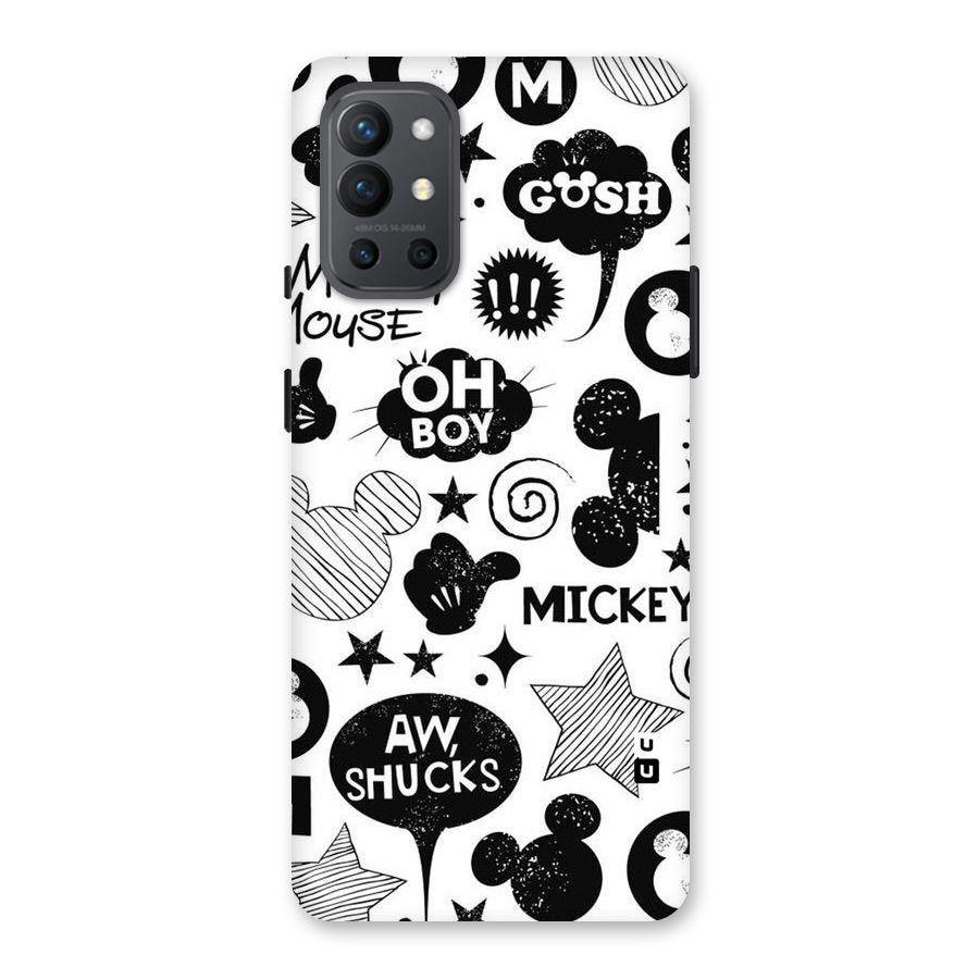 Oh Boy Design Back Case for OnePlus 9R