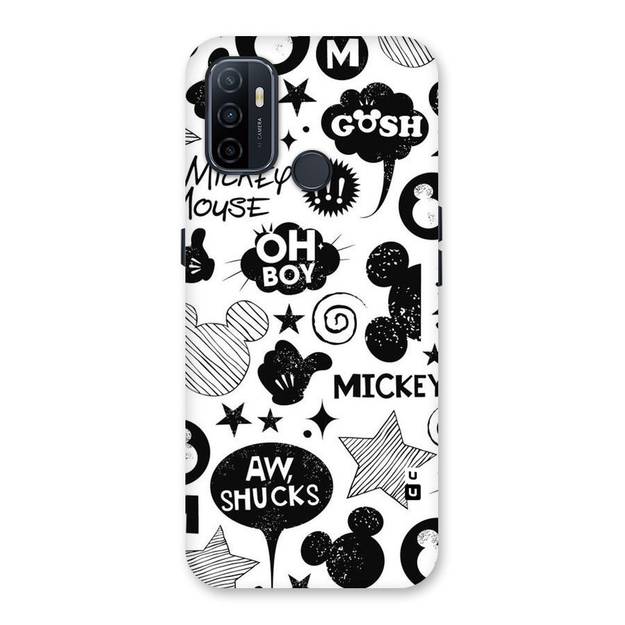 Oh Boy Design Back Case for Oppo A32