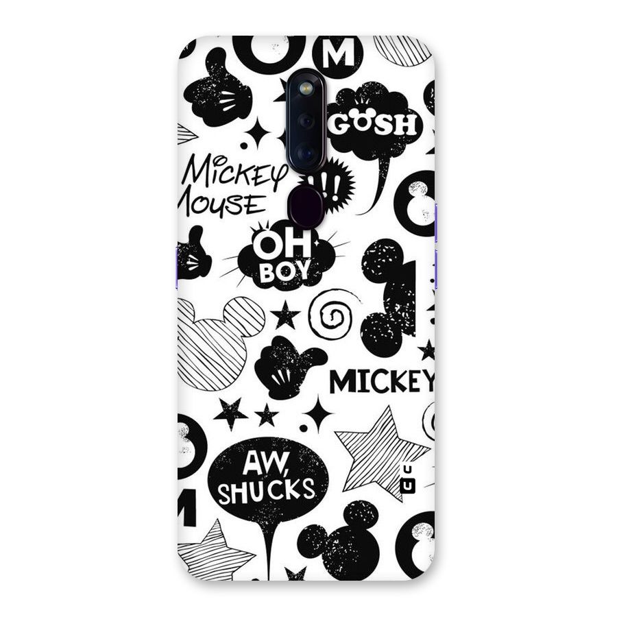 Oh Boy Design Back Case for Oppo F11 Pro