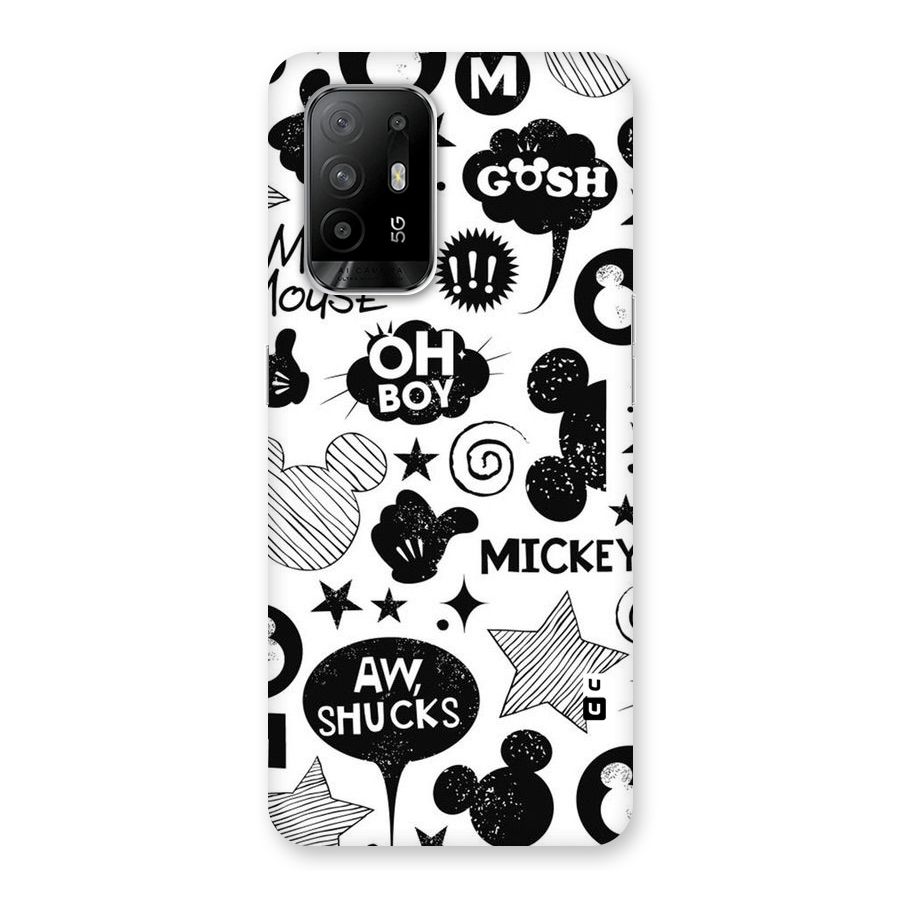 Oh Boy Design Back Case for Oppo F19 Pro Plus 5G