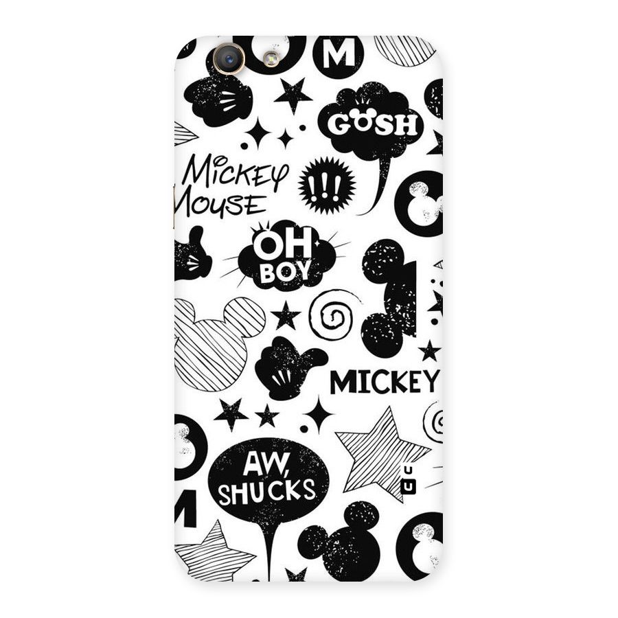 Oh Boy Design Back Case for Oppo F1s