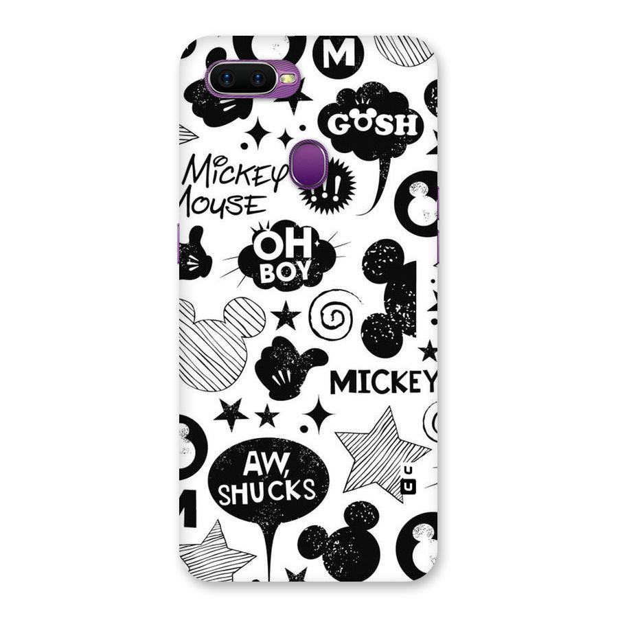 Oh Boy Design Back Case for Oppo F9