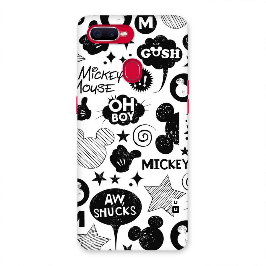Oh Boy Design Back Case for Oppo F9 Pro