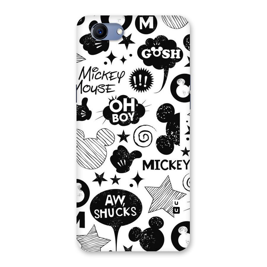 Oh Boy Design Back Case for Oppo Realme 1