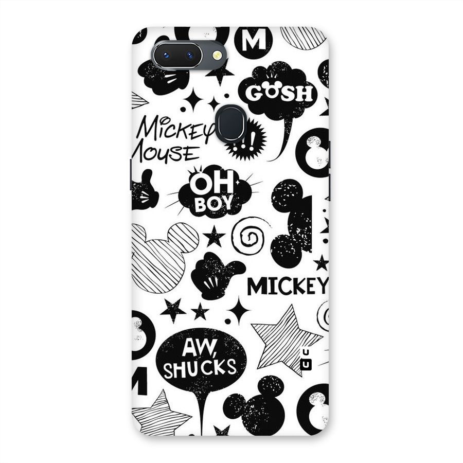 Oh Boy Design Back Case for Oppo Realme 2