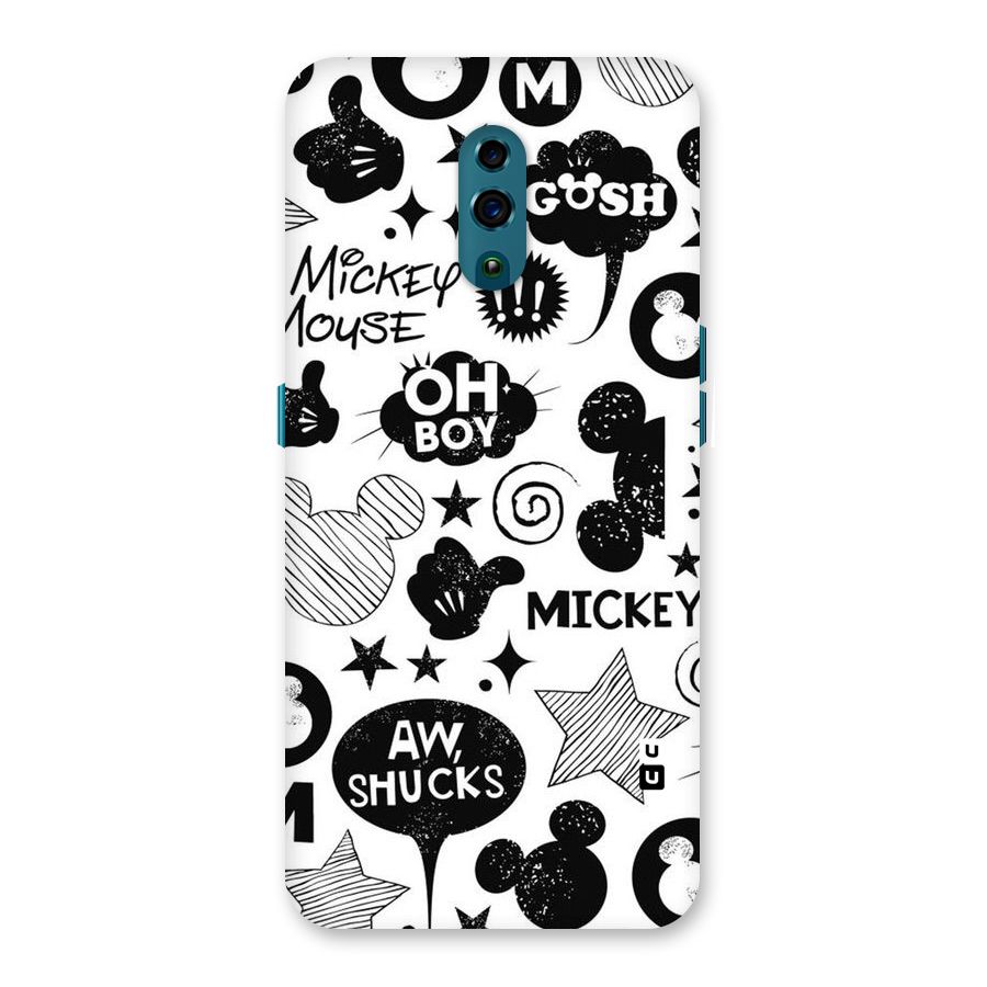 Oh Boy Design Back Case for Oppo Reno