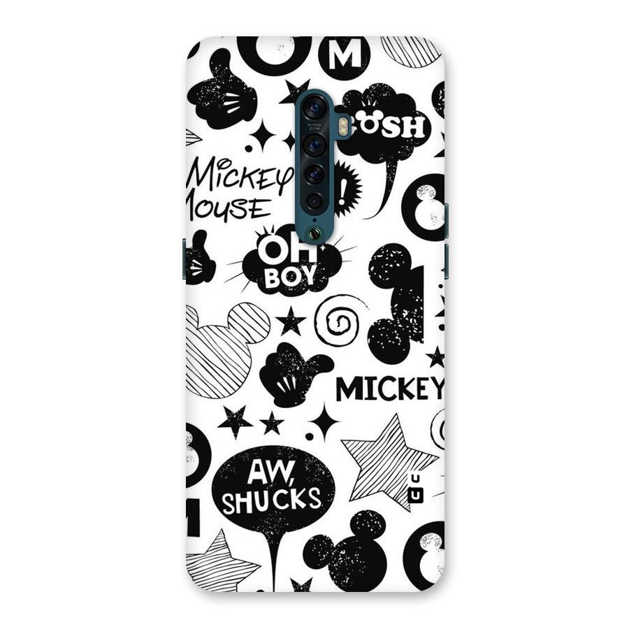 Oh Boy Design Back Case for Oppo Reno2