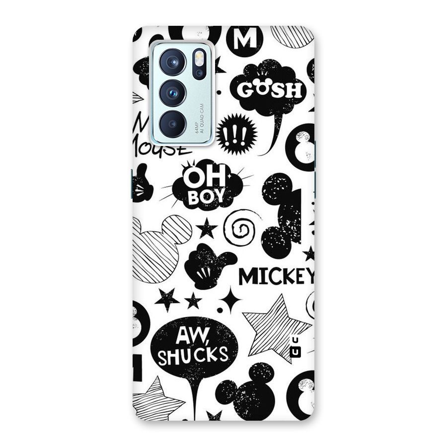 Oh Boy Design Back Case for Oppo Reno6 Pro 5G