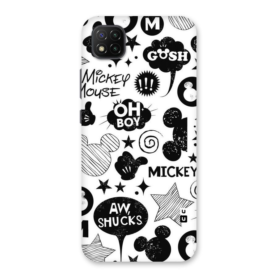 Oh Boy Design Back Case for Poco C3