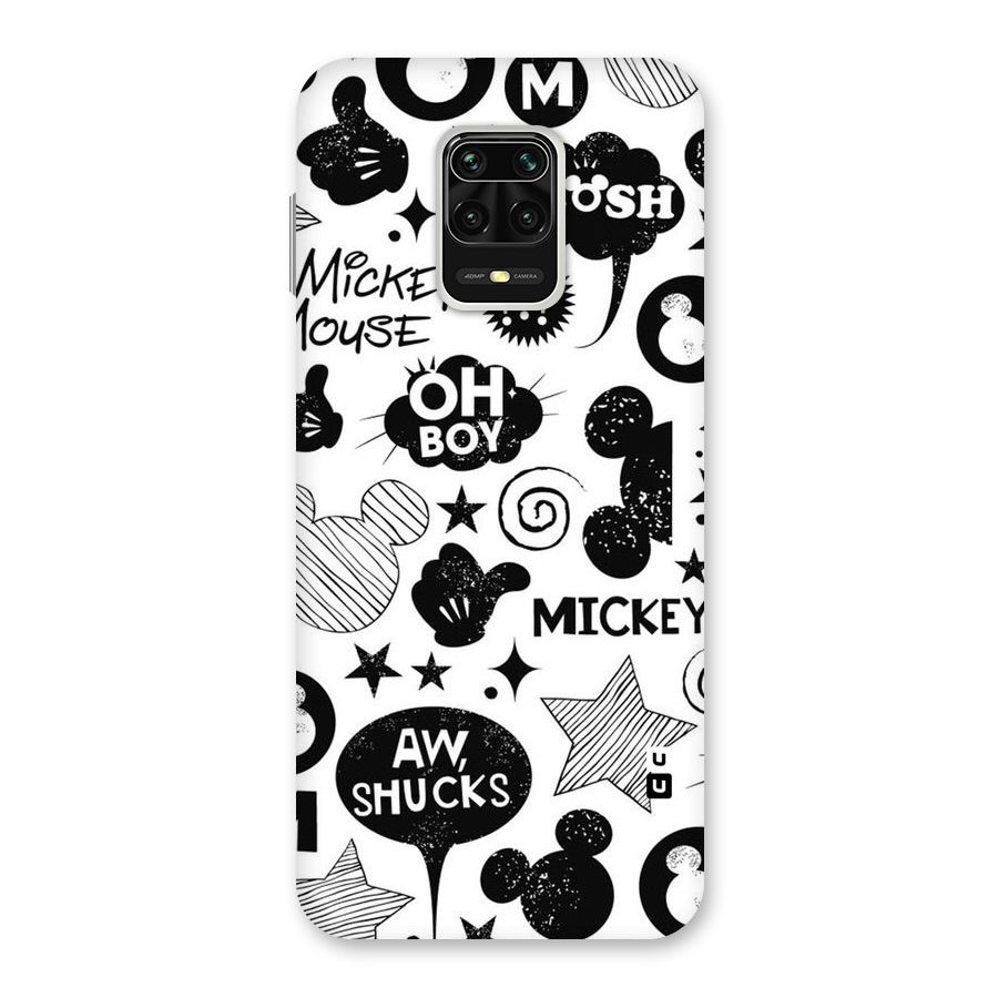 Oh Boy Design Back Case for Poco M2 Pro