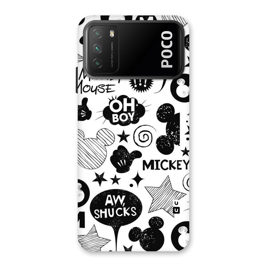 Oh Boy Design Back Case for Poco M3