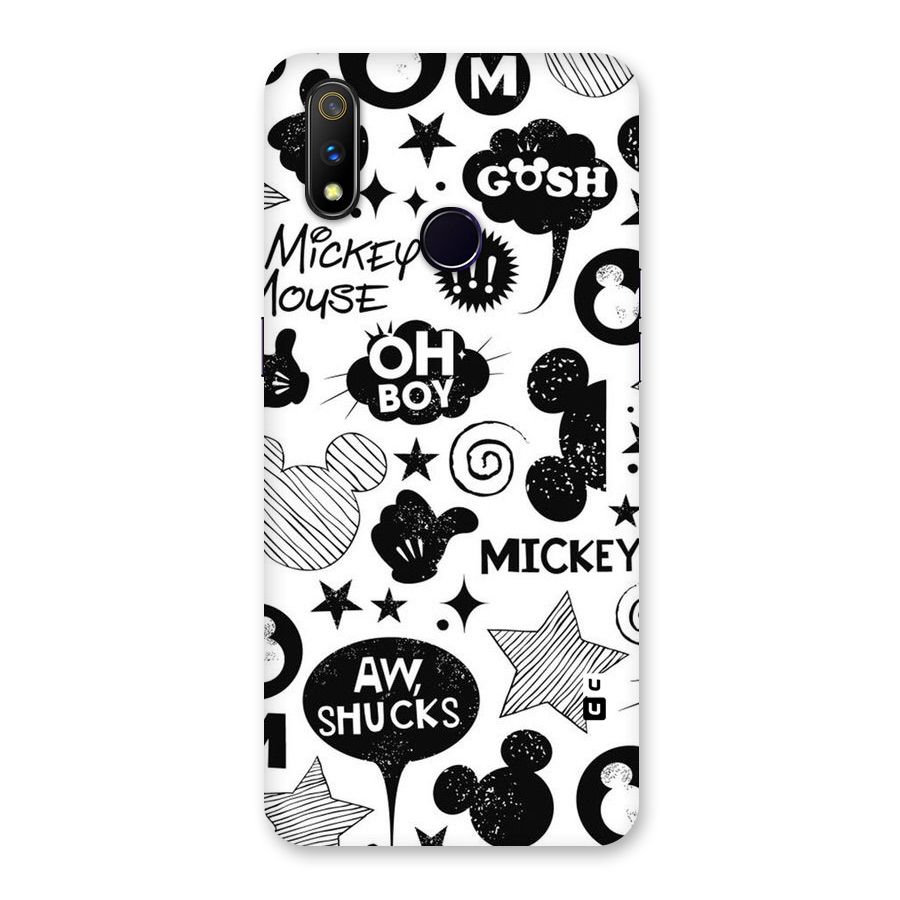 Oh Boy Design Back Case for Realme 3 Pro