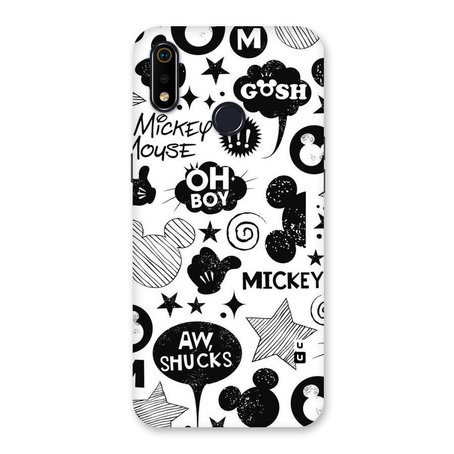 Oh Boy Design Back Case for Realme 3i