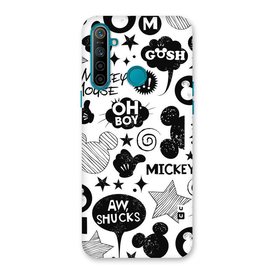 Oh Boy Design Back Case for Realme 5i
