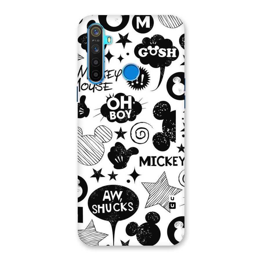 Oh Boy Design Back Case for Realme 5s