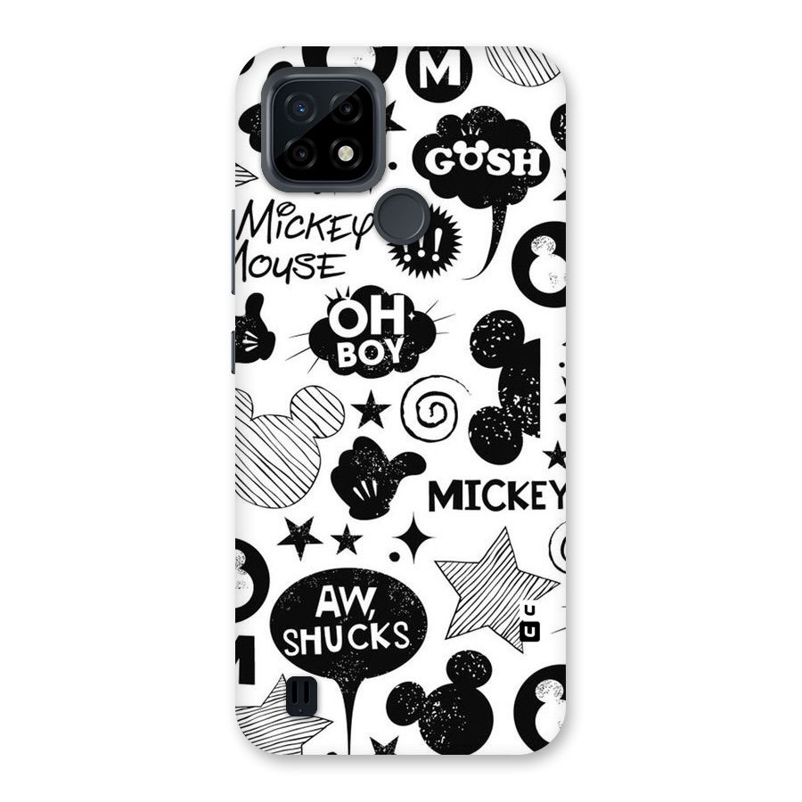 Oh Boy Design Back Case for Realme C21
