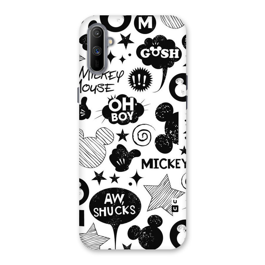 Oh Boy Design Back Case for Realme C3