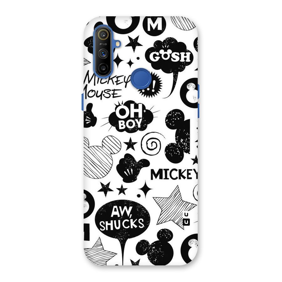 Oh Boy Design Back Case for Realme Narzo 10A
