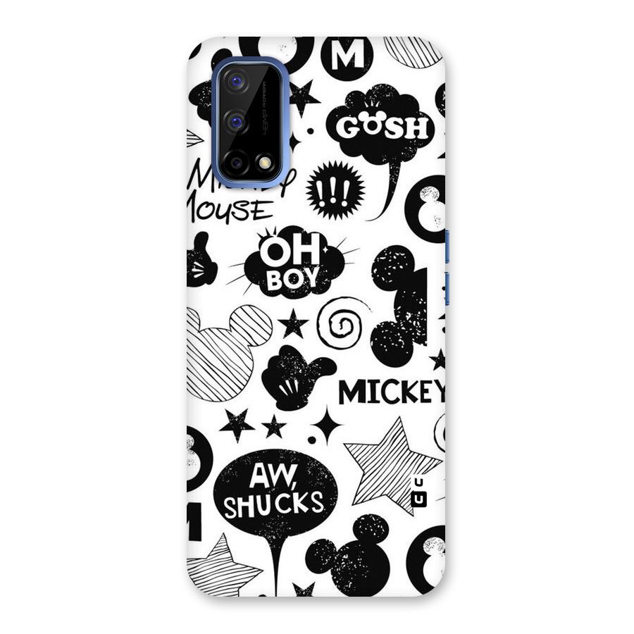 Oh Boy Design Back Case for Realme Narzo 30 Pro