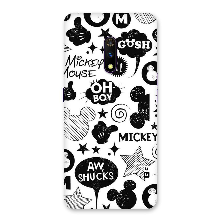 Oh Boy Design Back Case for Realme X