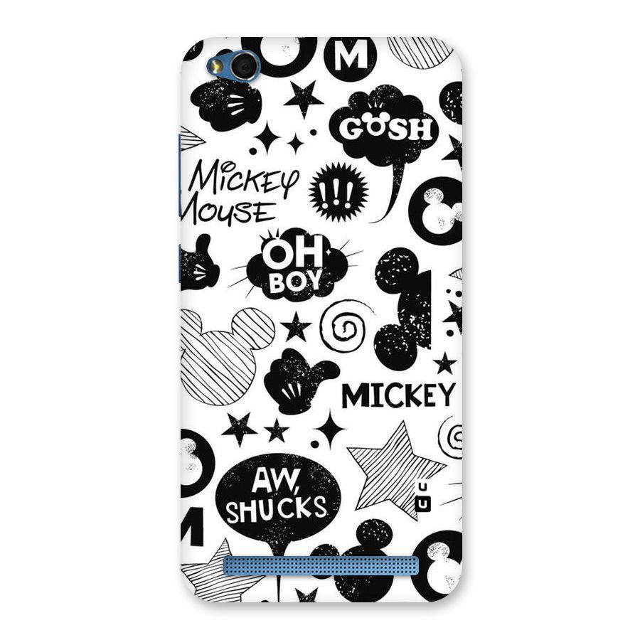 Oh Boy Design Back Case for Redmi 5A
