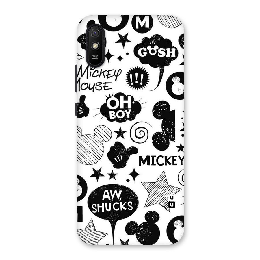 Oh Boy Design Back Case for Redmi 9i