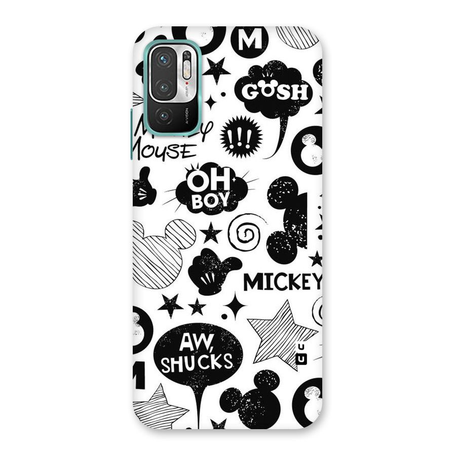 Oh Boy Design Back Case for Redmi Note 10T 5G