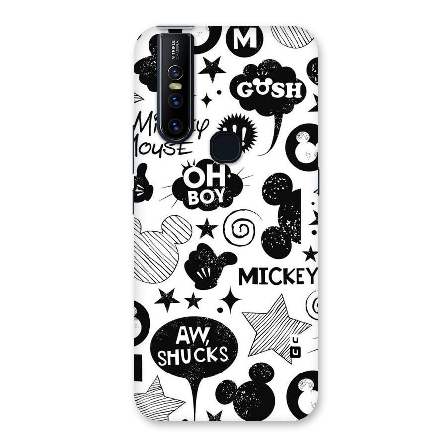 Oh Boy Design Back Case for Vivo V15