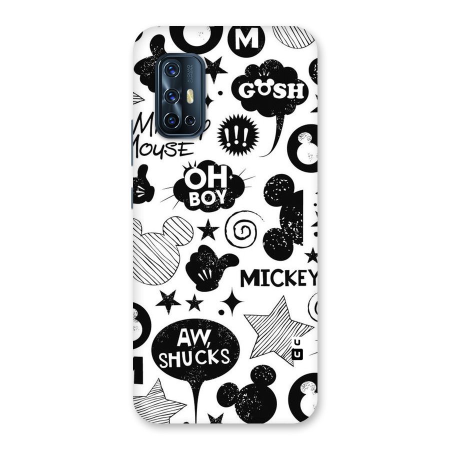 Oh Boy Design Back Case for Vivo V17