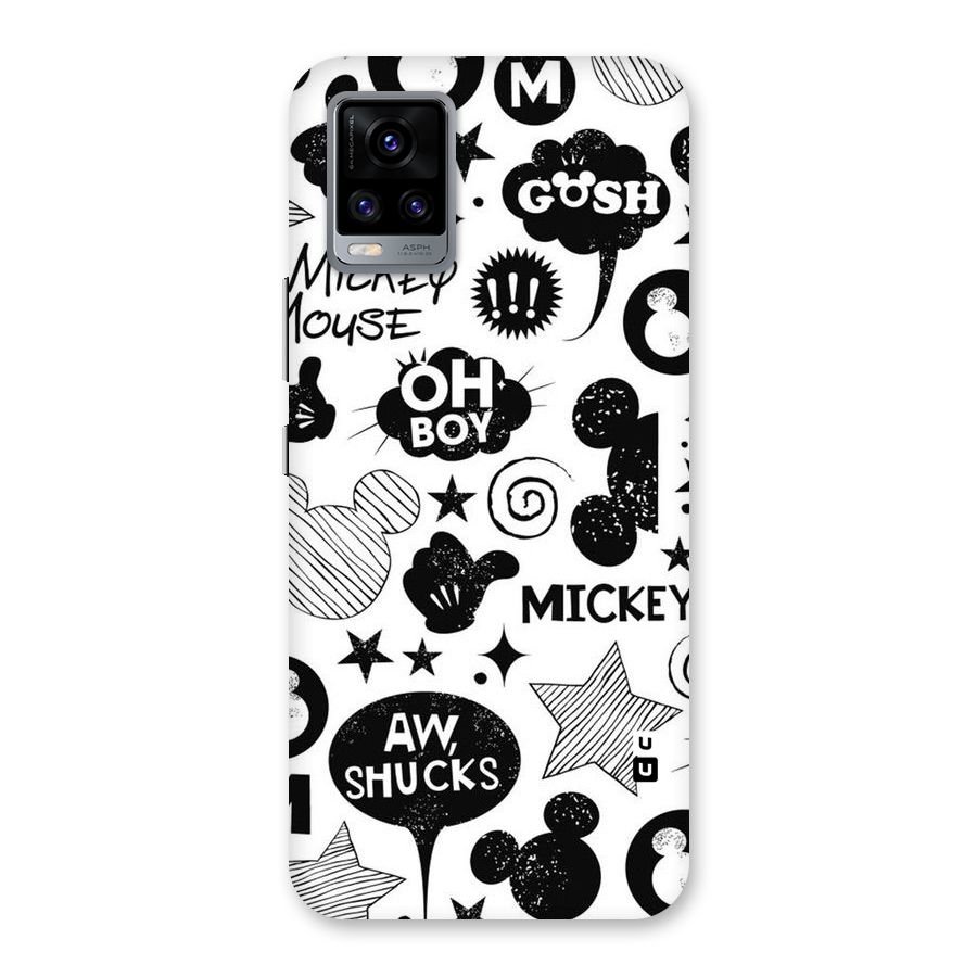 Oh Boy Design Back Case for Vivo V20