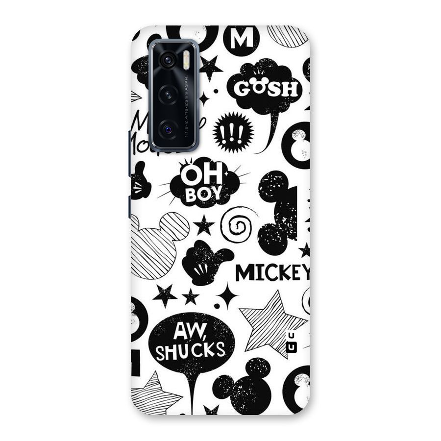 Oh Boy Design Back Case for Vivo V20 SE
