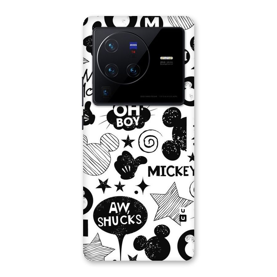 Oh Boy Design Back Case for Vivo X80 Pro