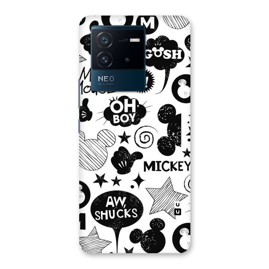 Oh Boy Design Back Case for Vivo iQOO Neo 6 5G