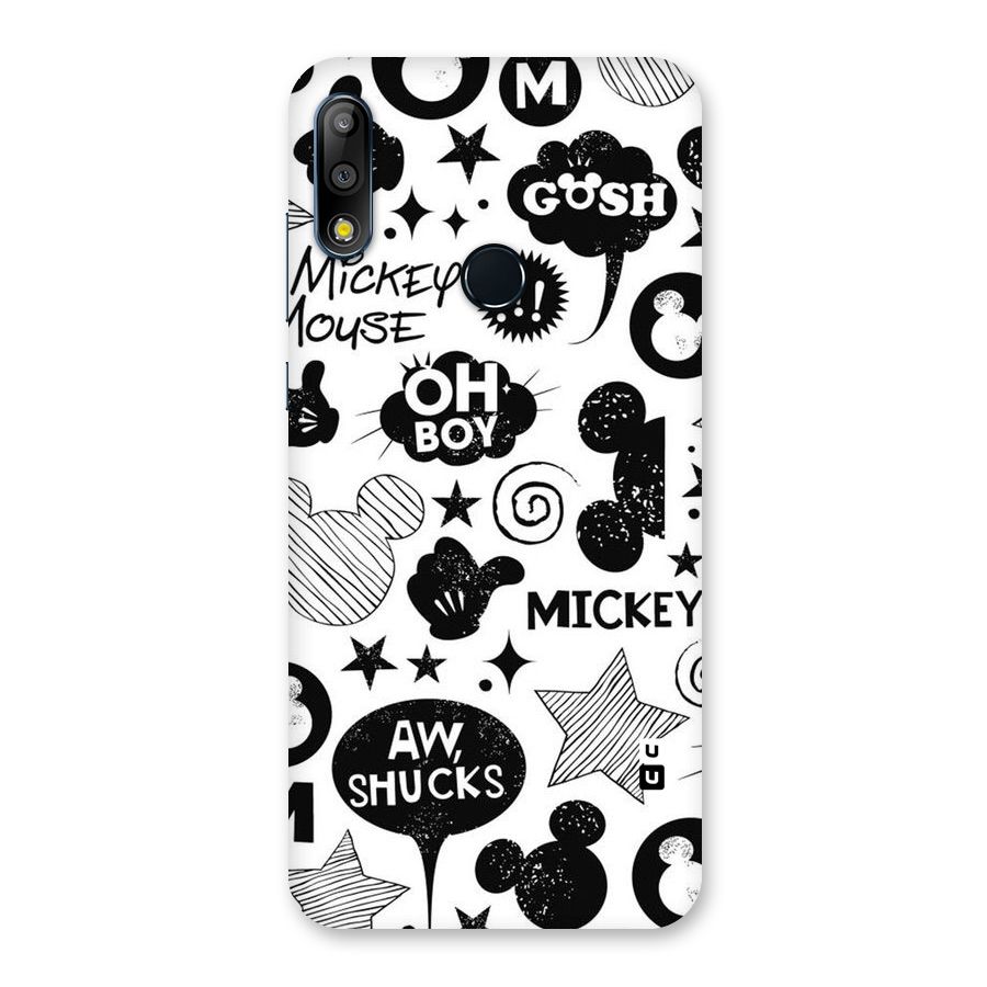 Oh Boy Design Back Case for Zenfone Max Pro M2