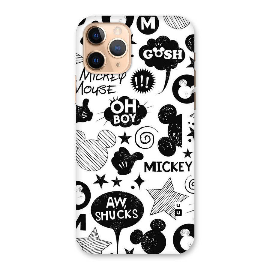 Oh Boy Design Back Case for iPhone 11 Pro