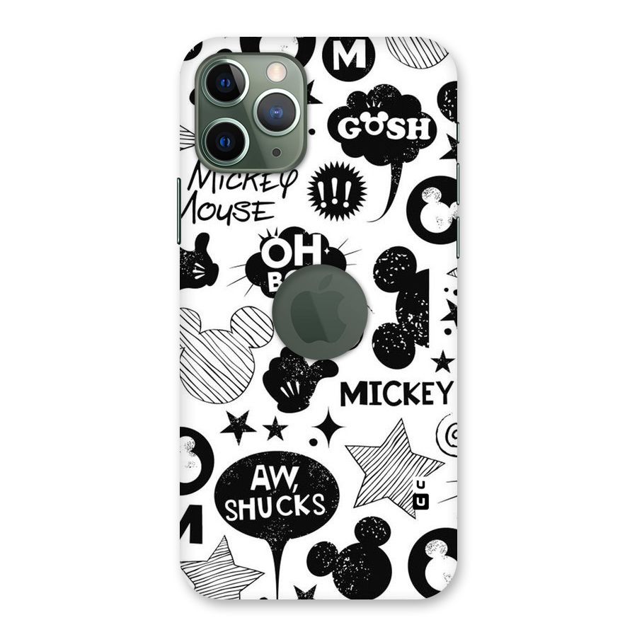Oh Boy Design Back Case for iPhone 11 Pro Logo  Cut
