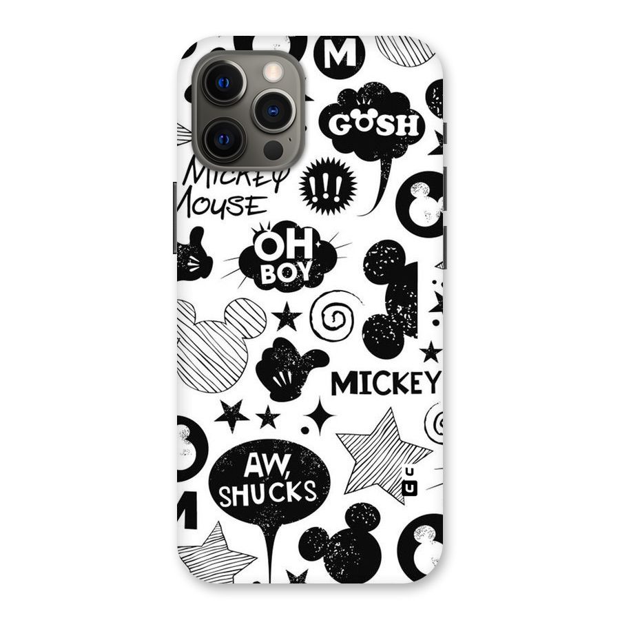 Oh Boy Design Back Case for iPhone 12 Pro Max