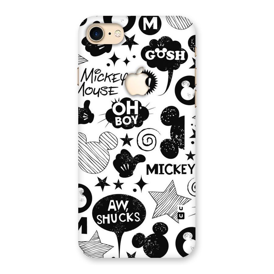 Oh Boy Design Back Case for iPhone 7 Apple Cut