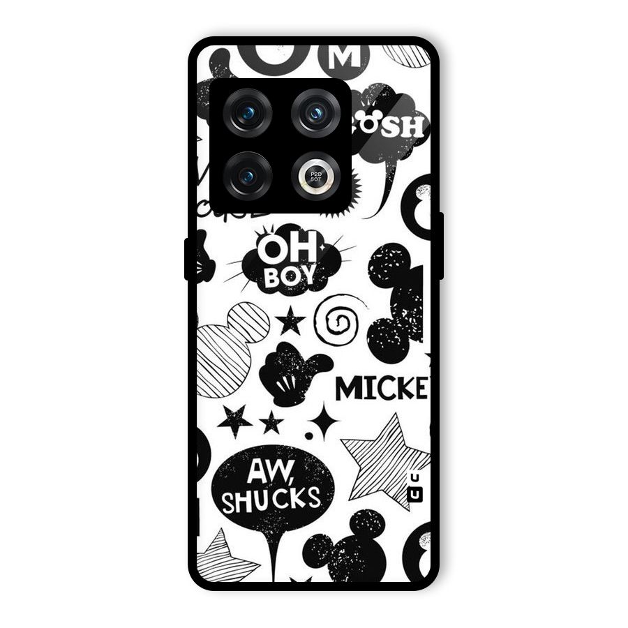 Oh Boy Design Glass Back Case for OnePlus 10 Pro 5G