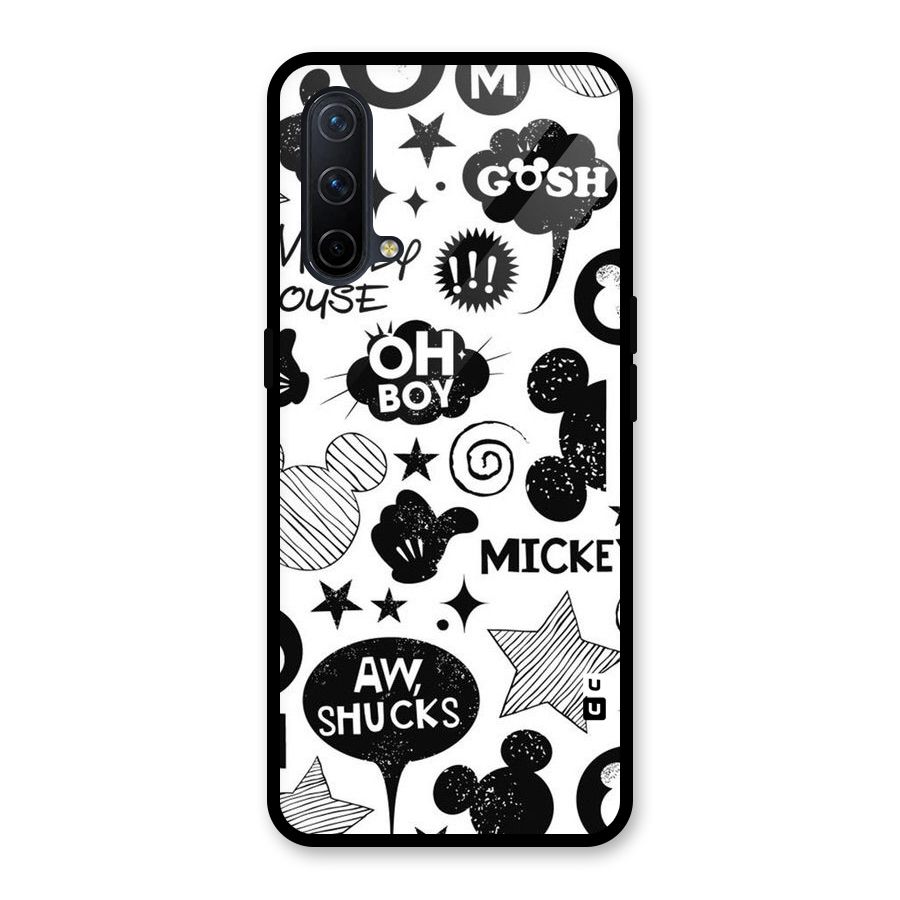 Oh Boy Design Glass Back Case for OnePlus Nord CE 5G