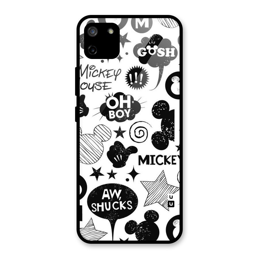 Oh Boy Design Glass Back Case for Realme C11