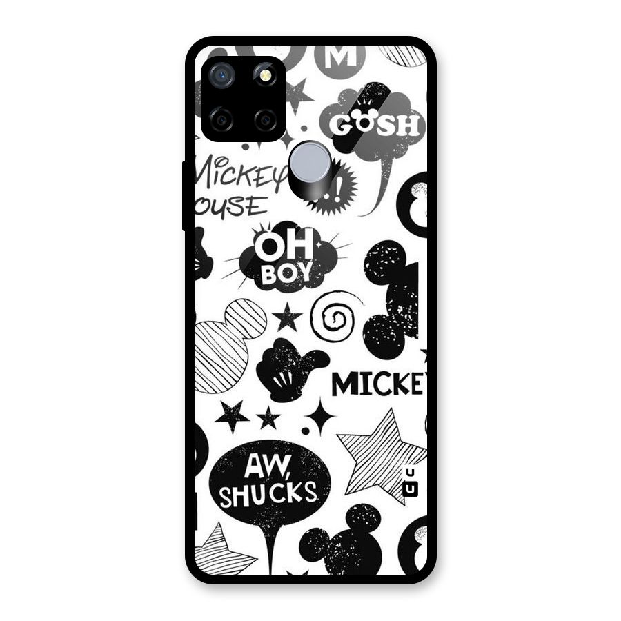 Oh Boy Design Glass Back Case for Realme C12