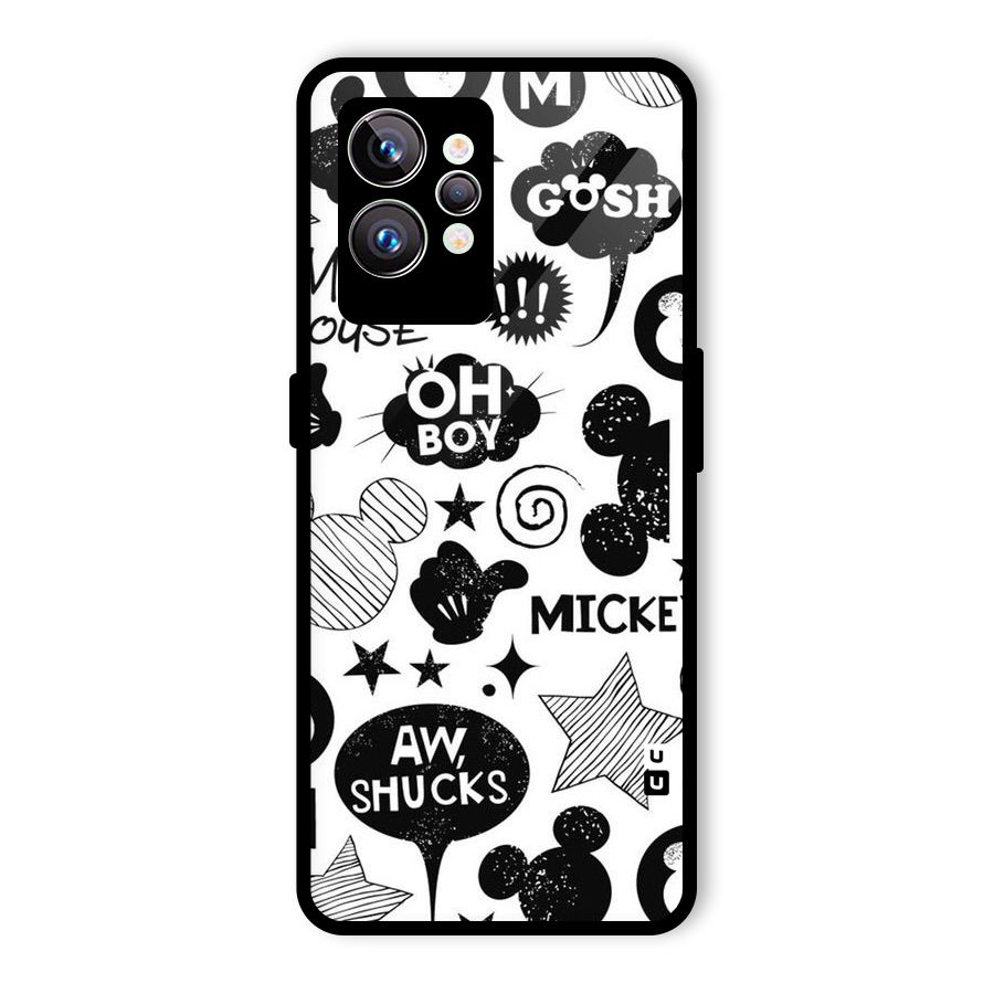 Oh Boy Design Glass Back Case for Realme GT2 Pro